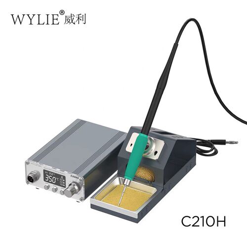 威利210焊台智能恒温大功率电烙铁 数显手机维修烙铁精密焊接工具