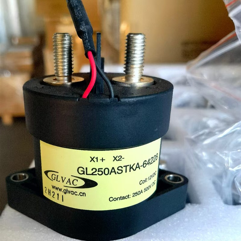 国力继电器新能源汽车500 VDC   250A   高压直流接触器 DC12V