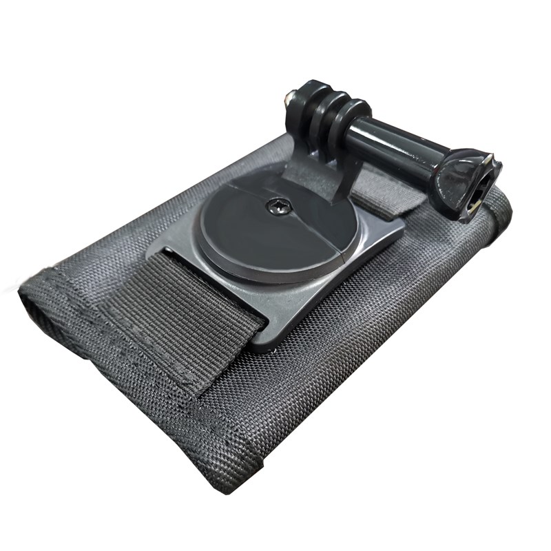 大疆/gopro hero9/7配件360度旋转背包绑带 固定支架背包夹书包夹