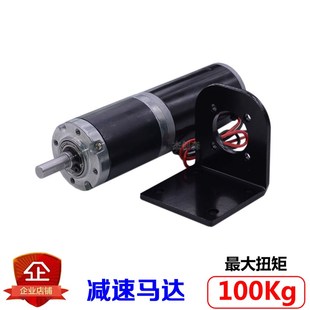 12V24V减速电机 32mm行星齿轮箱大扭力正反转 31ZY微型直流马达