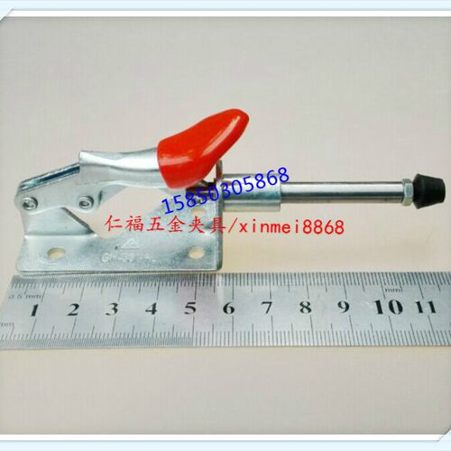 镀锌优质快速夹具GH-301-AL夹钳推紧夹  夹紧器测试肘夹 加长行程