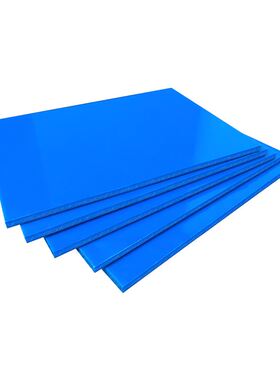 防水蓝色PP塑料板材聚丙烯胶板pvc硬胶板水箱板尼龙pe板定制加工