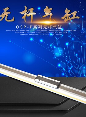 DAHANG无杆气缸OSP-P25-200-300-400-500-600-800-1000-1200-5800