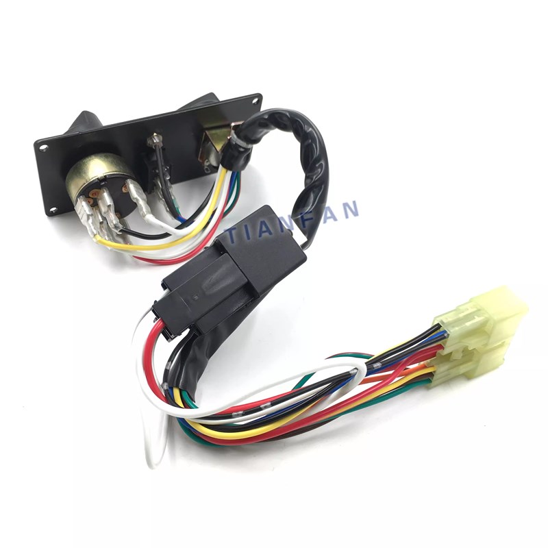 适用三一60挖掘机空调面板龙工60/65临工60/65挖机空调控制器开关