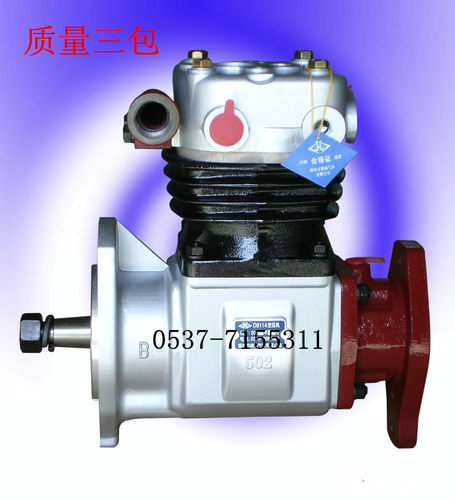 厦工951 50装载机铲车配件 上柴D6114B D9发动机空压机 打气泵
