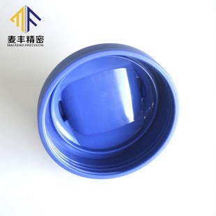 汤壶盖双色包胶注塑 广口瓶瓶盖塑料旋盖带提手大罐子提手盖模具