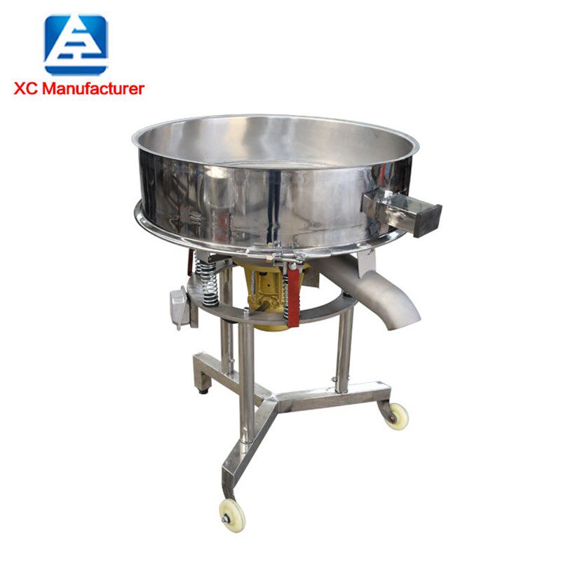 先臣分离设备高频振动筛厂家水蜜桃汁振荡筛 混合土过滤机筛选机