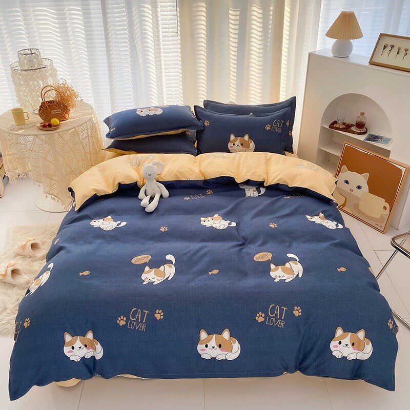 学生宿舍被褥六件套套装单人床上0.9/1.2m被子褥子枕头床垫三件套