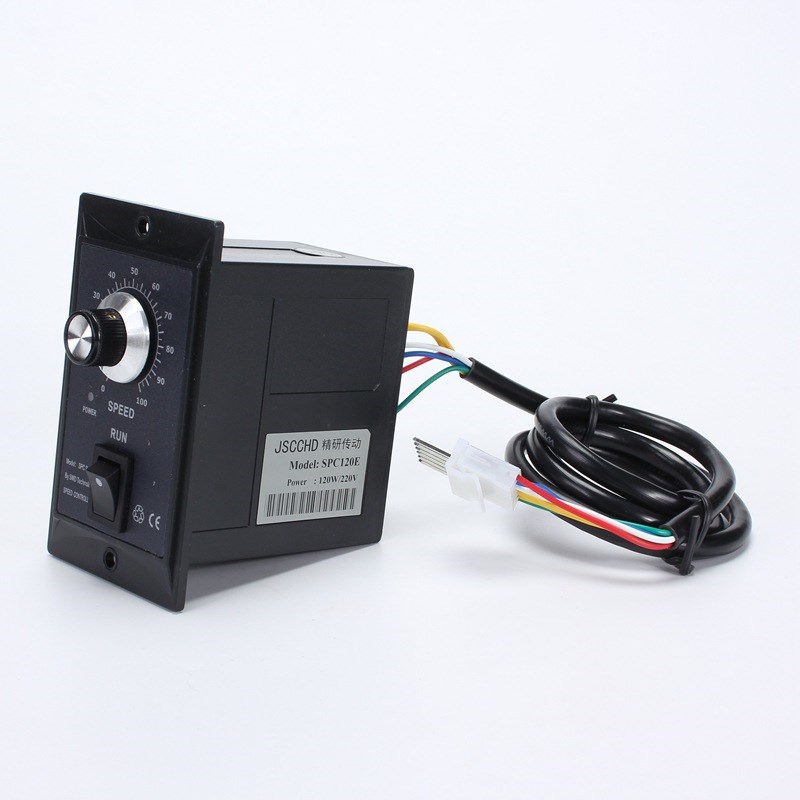 JSCCHD精研SPC120E调速器抗干扰高精度开关交流220V电机控制器90E