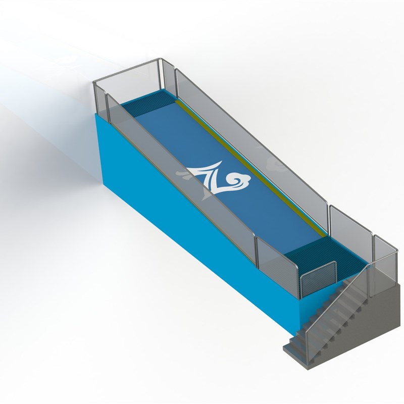 滑浪练习 滑板冲浪设备 冲浪模拟器 水上乐园设备 人工冲浪机