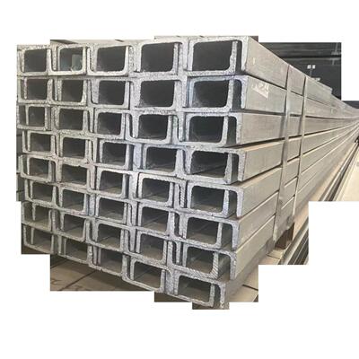 镀锌槽钢热镀锌U型槽钢打孔切割建筑幕墙电力通信全国配送钢构