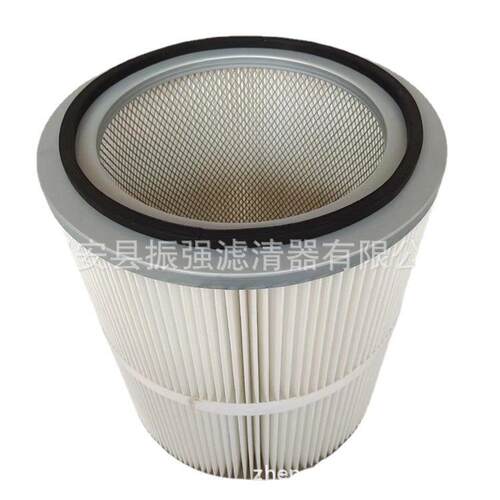 覆膜滤芯325*900 工业除尘器滤筒PTFE 覆膜滤筒350*240*660