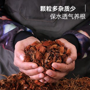 大椰壳砖4.5kg低盐粗粒度园艺栽培通用植料基质兰花专用椰糠砖土