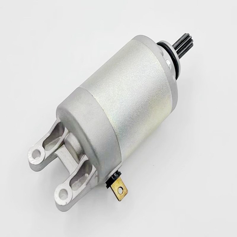 适用铃木新海王星UA125T/TA/E 天龙星UA125T3启动马达 起动电机