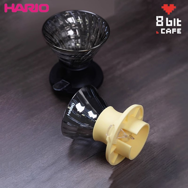 HARIO宝宝聪明杯V60手冲咖啡滤杯浸泡式滴漏泡茶过滤器小号漏斗