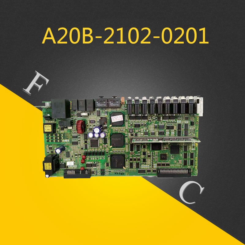 A20B-2102-0201发那科机器人控制板原装电路板 二手