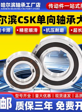 哈尔滨单向轴承CSK8 10 12 15 17 20 25 30 35 40 45P PP带键槽