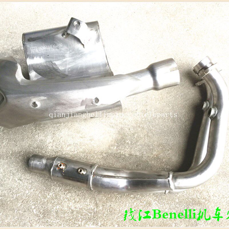 适用 贝纳利 蓝宝龙 小黄龙 BJ300GS消声器 排气管 消音器总成
