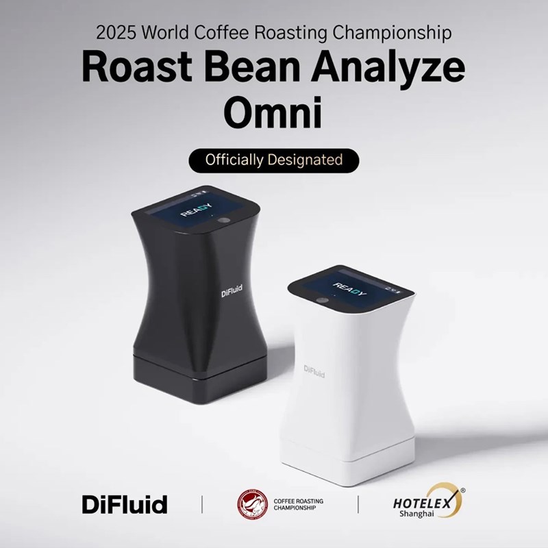 DiFluid滴叶Omix咖啡生豆烘焙色度仪咖啡粉粒径分析仪色值仪器