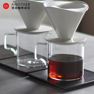OCT系列手冲咖啡陶瓷滤杯 日本KINTO 2人份 分享壶玻璃