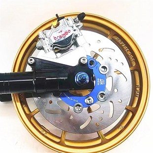 日版 DIO50改160 孔距9.2CM 台版 孔距8.5CM 180MM浮动碟小馒头卡钳