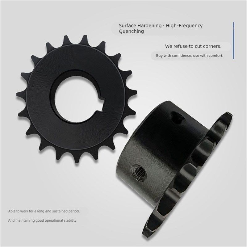 08B炼轮4分45钢成品孔带键槽10齿-16齿 定制单排双排加工定做孔,农用物资,苗木固定器/支撑器,淘宝优惠券,粉丝福利购,淘宝优惠卷