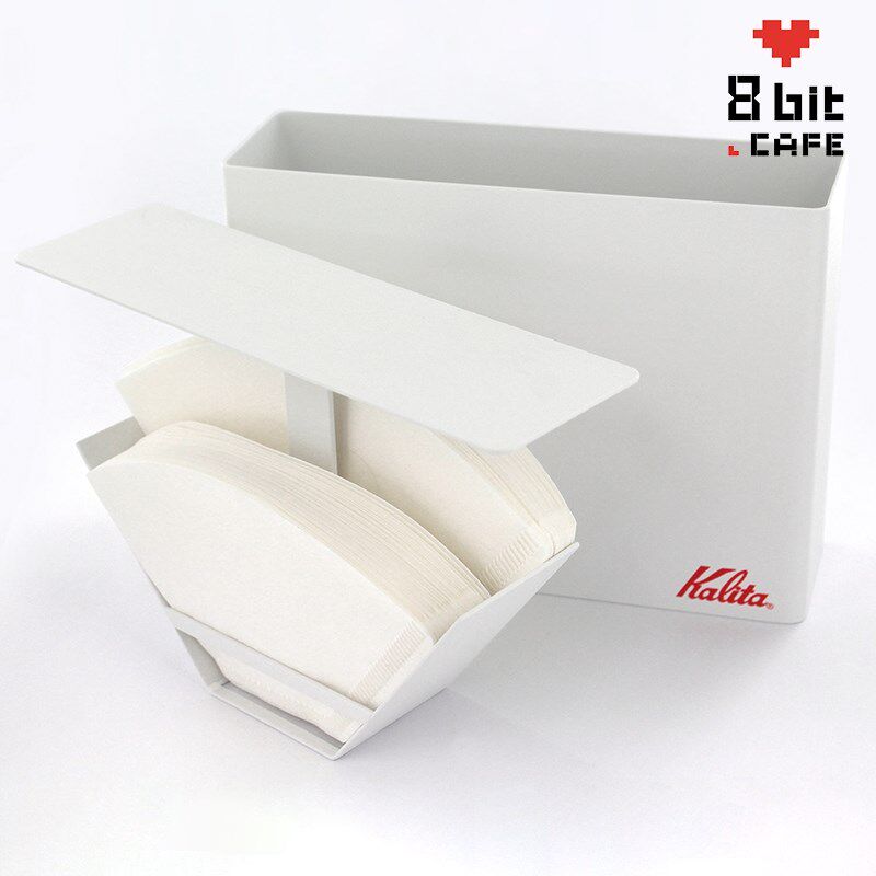 日本Kalita 手冲咖啡滤纸盒 防尘收纳架扇形101/102金属滤纸盒