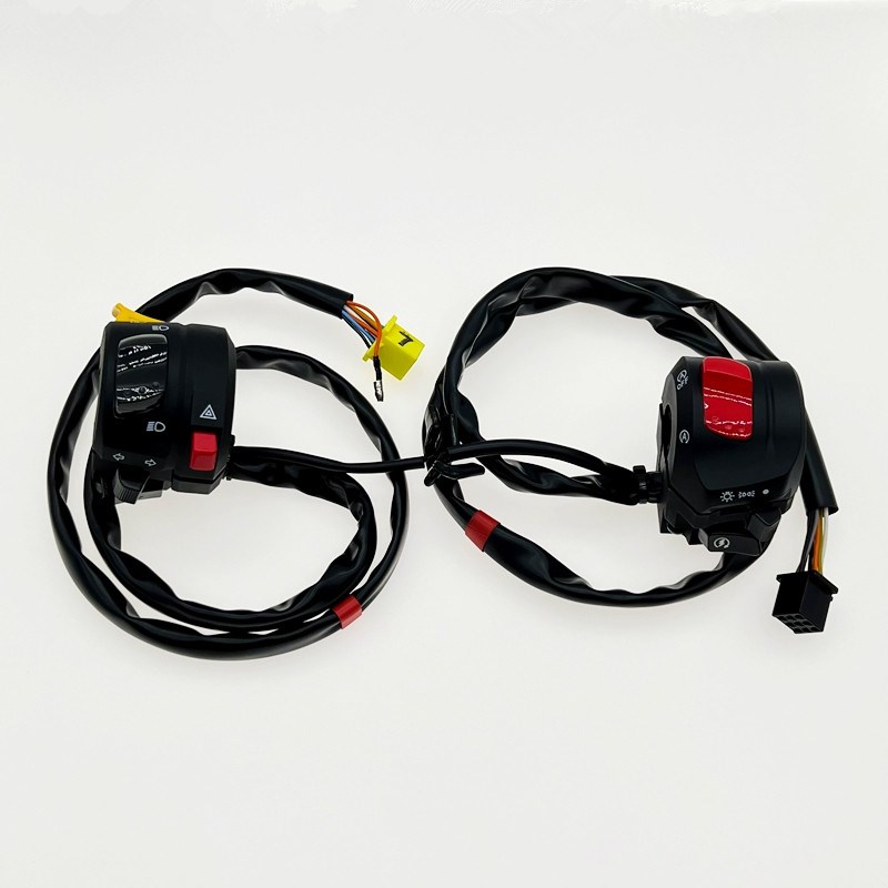 适用铃木UHR150左右手把开关HJ150T28喇叭转灯起动点火大灯开关