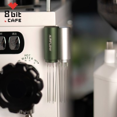 AIRFLOW气流戳戳布粉针 意式咖啡搅粉器磁吸金属支架松粉针散粉针