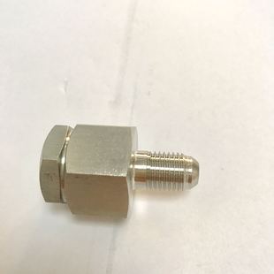 外螺纹m12 分体式 内螺纹G1 1.25带球面 不锈钢内外丝接头