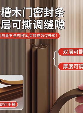 木门密封条窗户防风保暖房门自粘型防盗门缝门窗隔音条防撞贴胶条