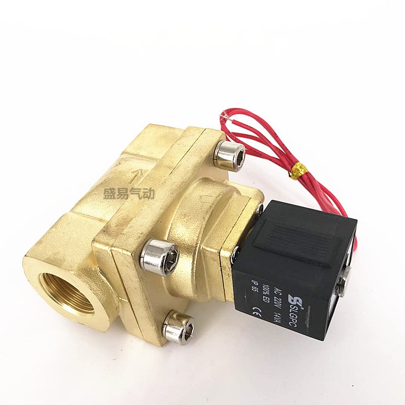 1寸高压高温电磁阀水阀 SLGPC 540408 吹瓶机气阀 AC22OV DC24V