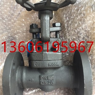 A105锻钢法兰截止阀JZ41H-16/40C DN15 20 25 32 40 50 3/411/2寸