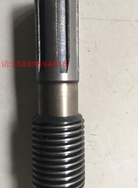 中捷钻床配件 Z3032-10 Z3040-13 蜗杆 23303C 长度325 蜗杆轴
