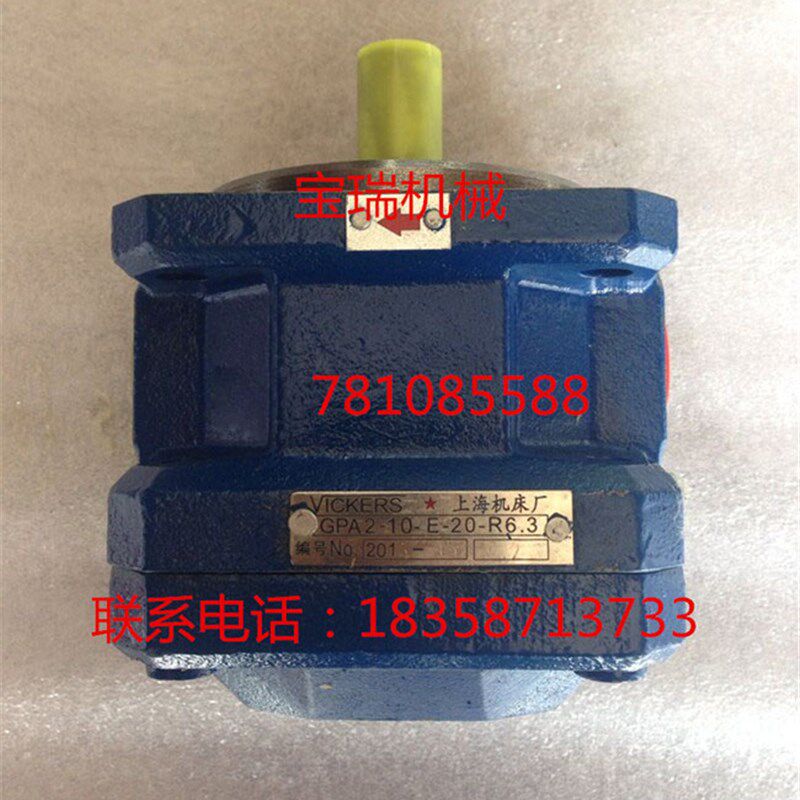 磨床 发泡机 内啮合齿轮泵 液压齿轮泵 GPA2-10-E-20-R6.3