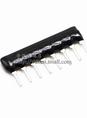 8脚直插排阻 A08-103J 1K 4.7K 10K 470R 100R A102J A471J A472J