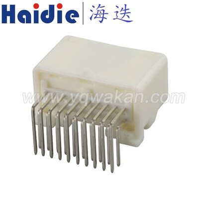 国产汽车PCB针座 20P弯针 汽车连接器插件 DJ7201S-0.7-10