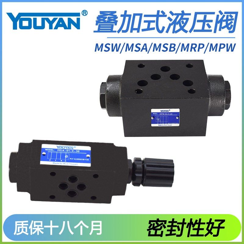 MRB MPW03MPA MPB MSW01叠加阀MSB MRP MRA MBW04MBP MBA06MSA