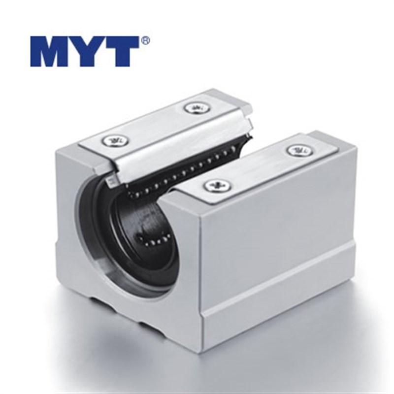 MYT美亚特铝制支撑导轨单元开口滑块SBR16/20/25/30/35/40/50UU