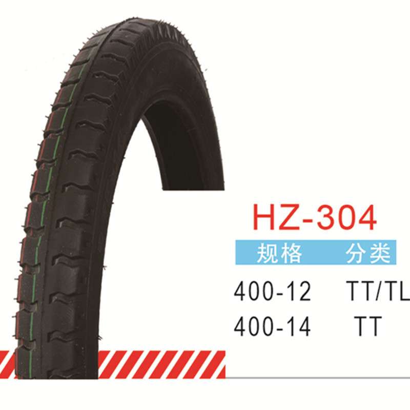 岱岳农用车轮胎400-12真空外胎防滑耐磨三，四轮车轮胎橡胶防爆胎