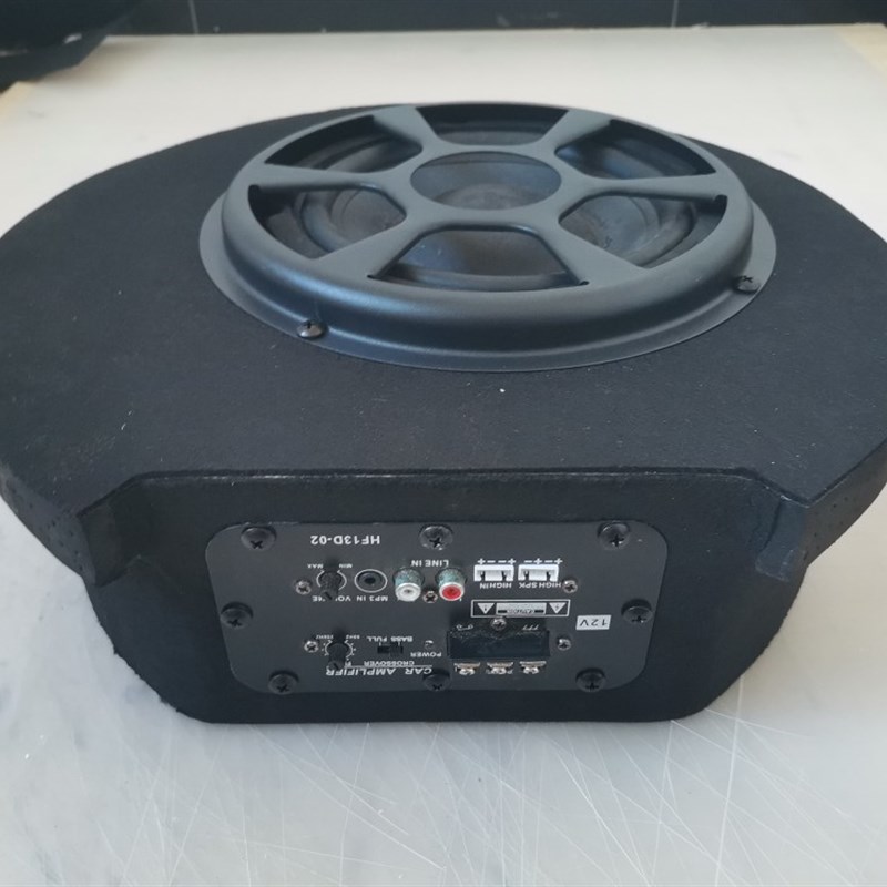 双音圈 有源备胎低音炮 气流团 轮毂隐藏