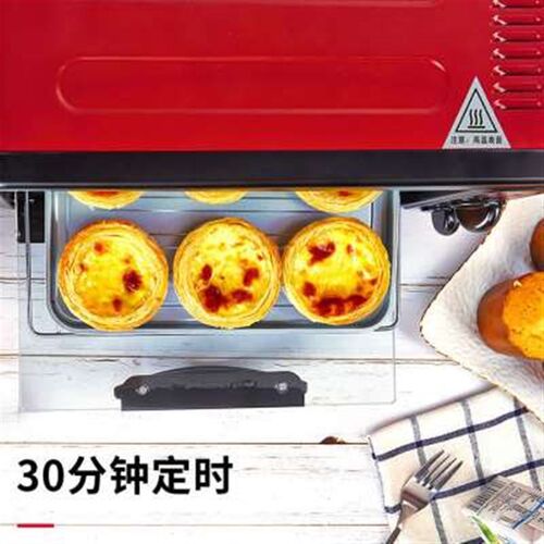 新款大容量多功能一体电烤箱家用小型迷你自动烘焙电烤箱110V小家