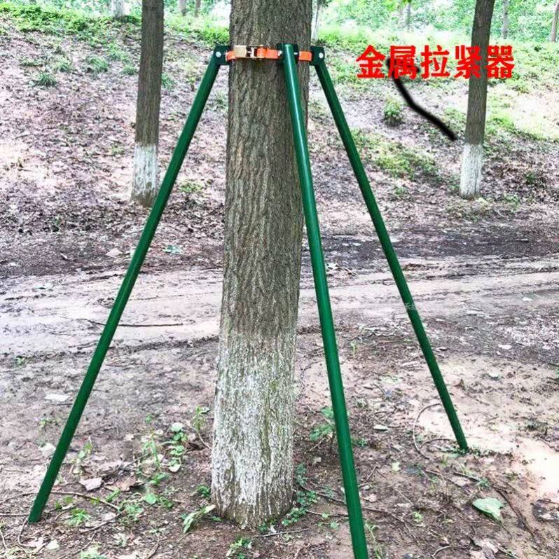 新款树木支撑架树木支撑杆支架 树木固定器大树支撑果树支撑架钢