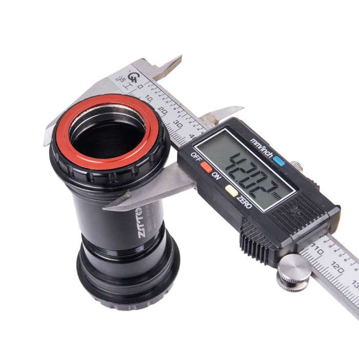 ZTTO 自行车BB30对锁中轴 螺纹旋入式四培林中轴 适用Φ30mm轴心