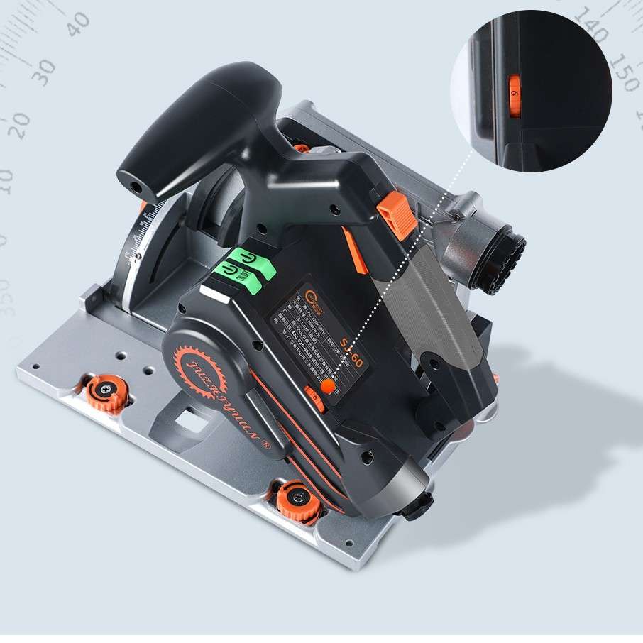 锯之源轨道锯木工专用裁板锯手提式石膏板无刷锯