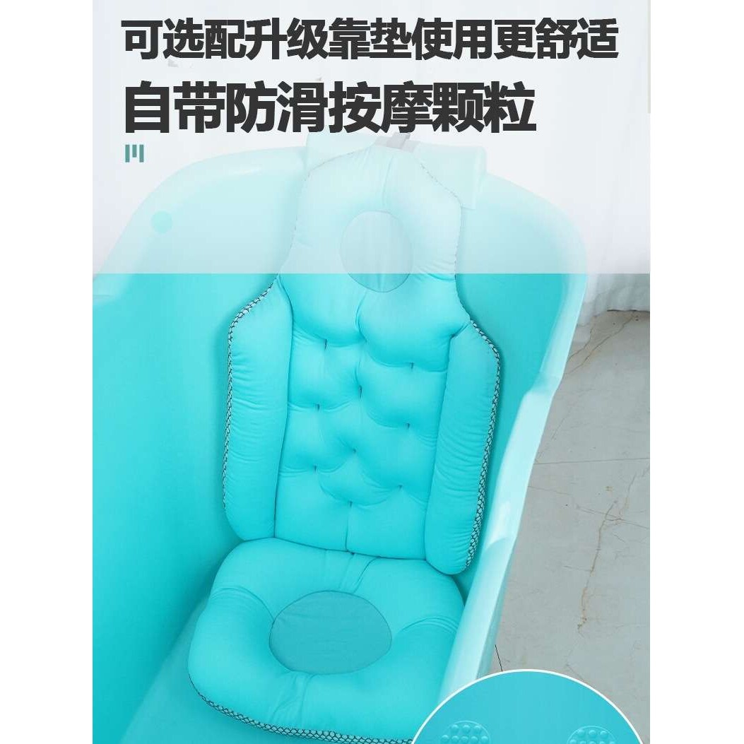 ?BB4C 木纹泡澡桶成人洗澡桶加厚非折叠沐浴桶儿童浴盆双人