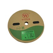 甄选沃尔黑色超薄热缩管低温收缩管无卤阻燃 热收缩套管2.5