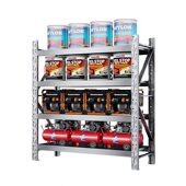 甄选304不锈钢重型货架201不锈钢工业多层仓储置物架仓库地下室储