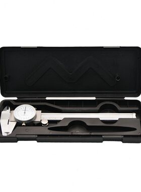 甄选ETOPOO 带表游标卡尺 0-150mm精度带表卡尺 防震碳钢卡尺