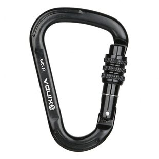 甄选欣达Xinda登山扣户外攀岩装备快挂扣登山锁扣速降安全扣梨型